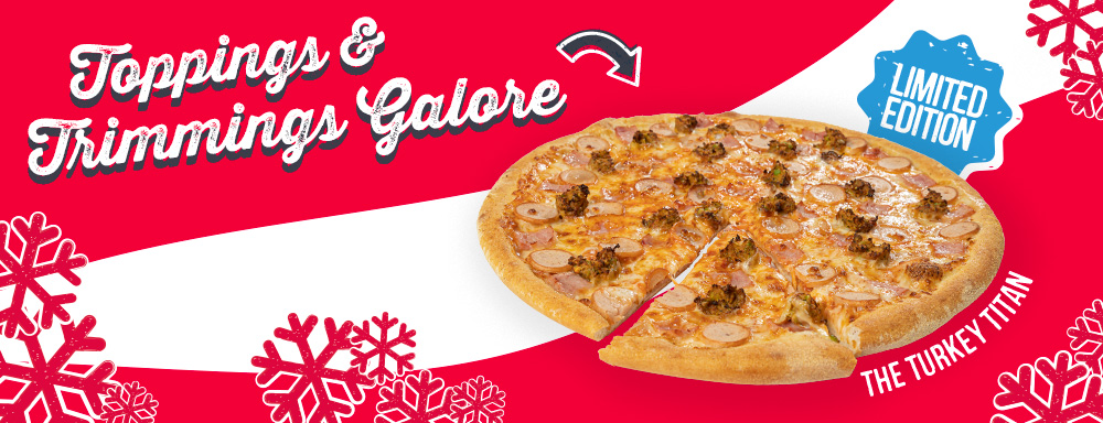 The Turkey Titan Pizza